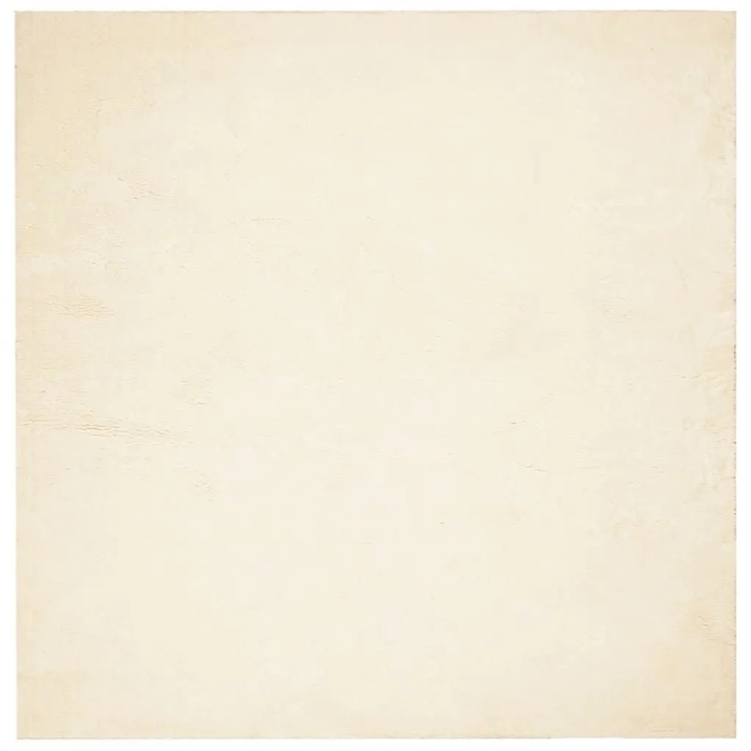 vidaXL Teppich HUARTE Kurzflor Weich und Waschbar Creme 120x120 cm 375037 günstig online kaufen