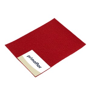 Musterstück Primaflor Eventteppich Podium in Burgund, Teppichboden für Events.