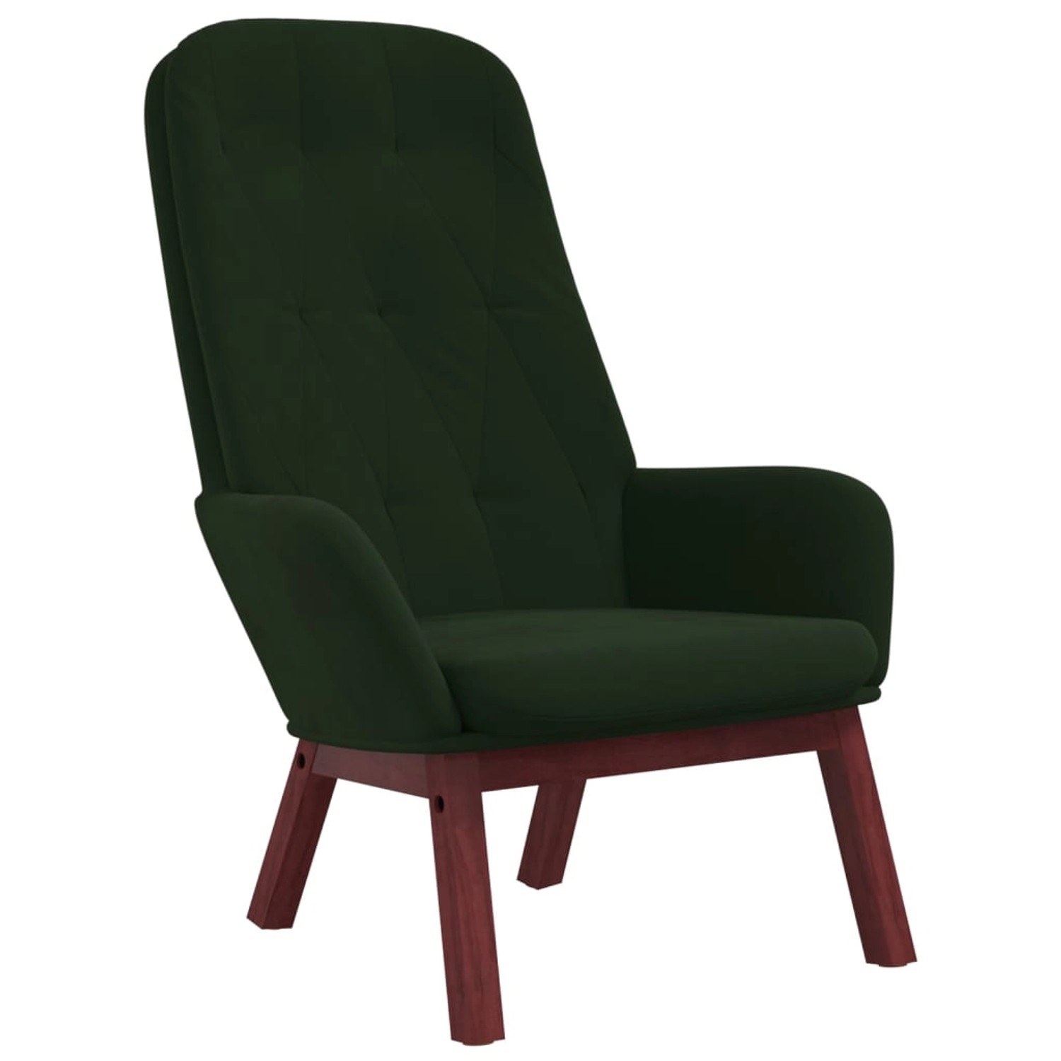 vidaXL Relaxsessel Dunkelgrün Samt 341220 günstig online kaufen