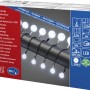 Konstsmide LED Globelichterkette mit 80 kaltweißen Kugeln für Innen & Außen.