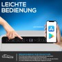 TroniTechnik Luftentfeuchter EF04 mit Touch-Bedienfeld und App-Steuerung.