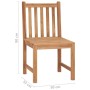 vidaXL Gartenstühle 8 Stk mit Kissen Massivholz Teak 3073153_10