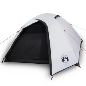 Furnicato Campingzelt Kuppel Weiß Verdunkelnd 260 X 212 X 140 Cm