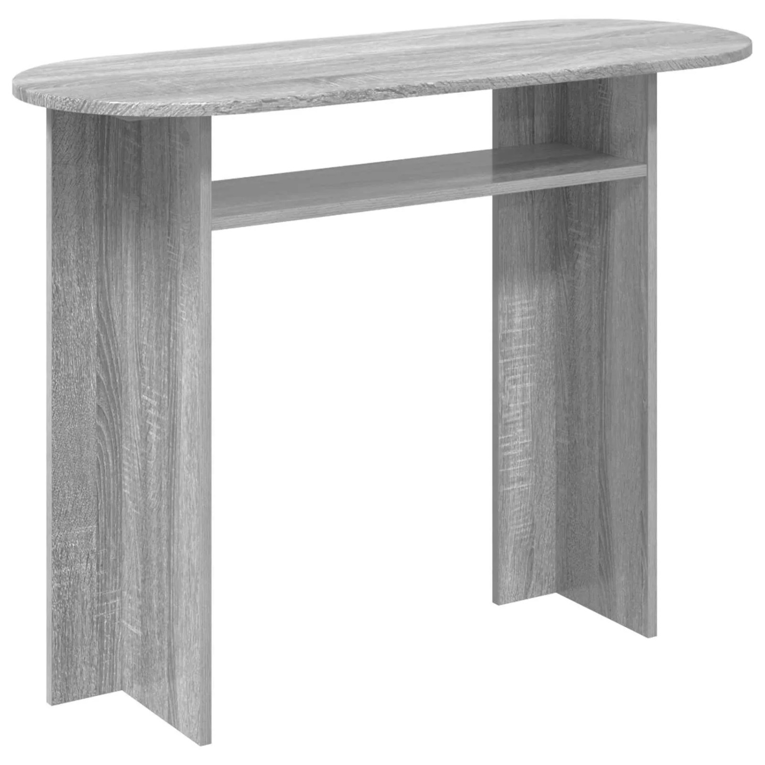 vidaXL Konsolentisch Graues Sonoma 100 x 39,5 x 75 cm Holzwerkstoff 8001164