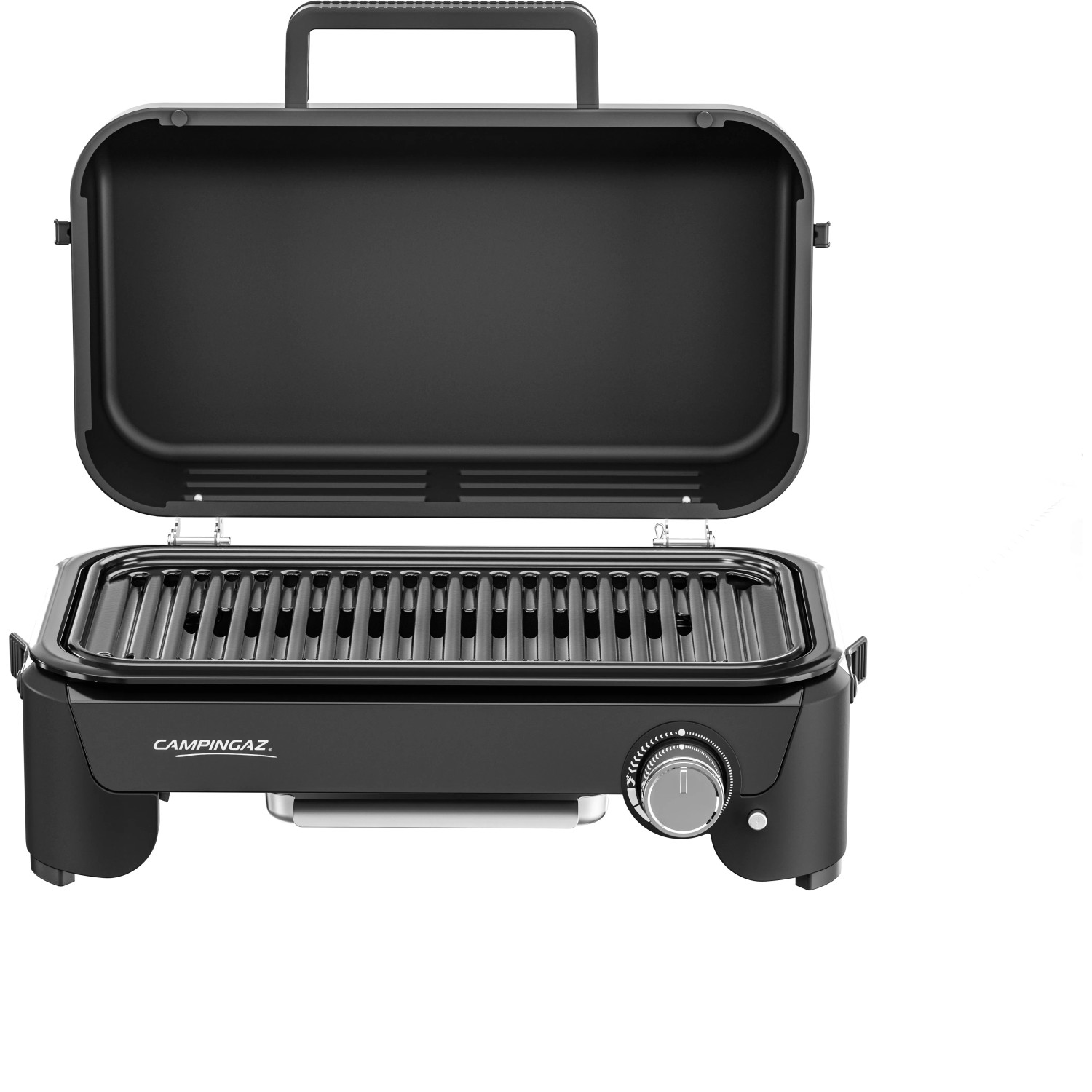 Campingaz Gasgrill Tour & Grill CV Plus, tragbarer Tischgrill mit Deckel und Grillrost.