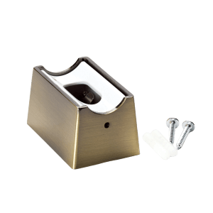 Orion Lightstyle Lampenfassung S14D in Antikmessing mit Schrauben und Dübel.