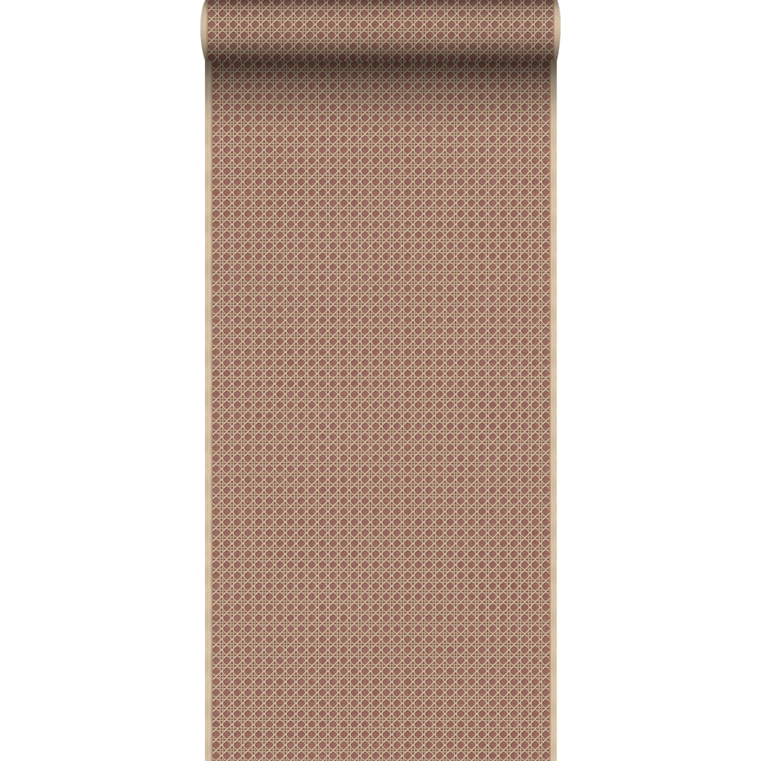 Sanders & Sanders Tapete Karomuster Terrakotta 53 Cm X 10 M 640512 günstig online kaufen