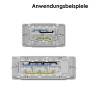 TEM 10 Stk MODUL PLUS Verdrahtungsbrücken 2M 3x25mm_4