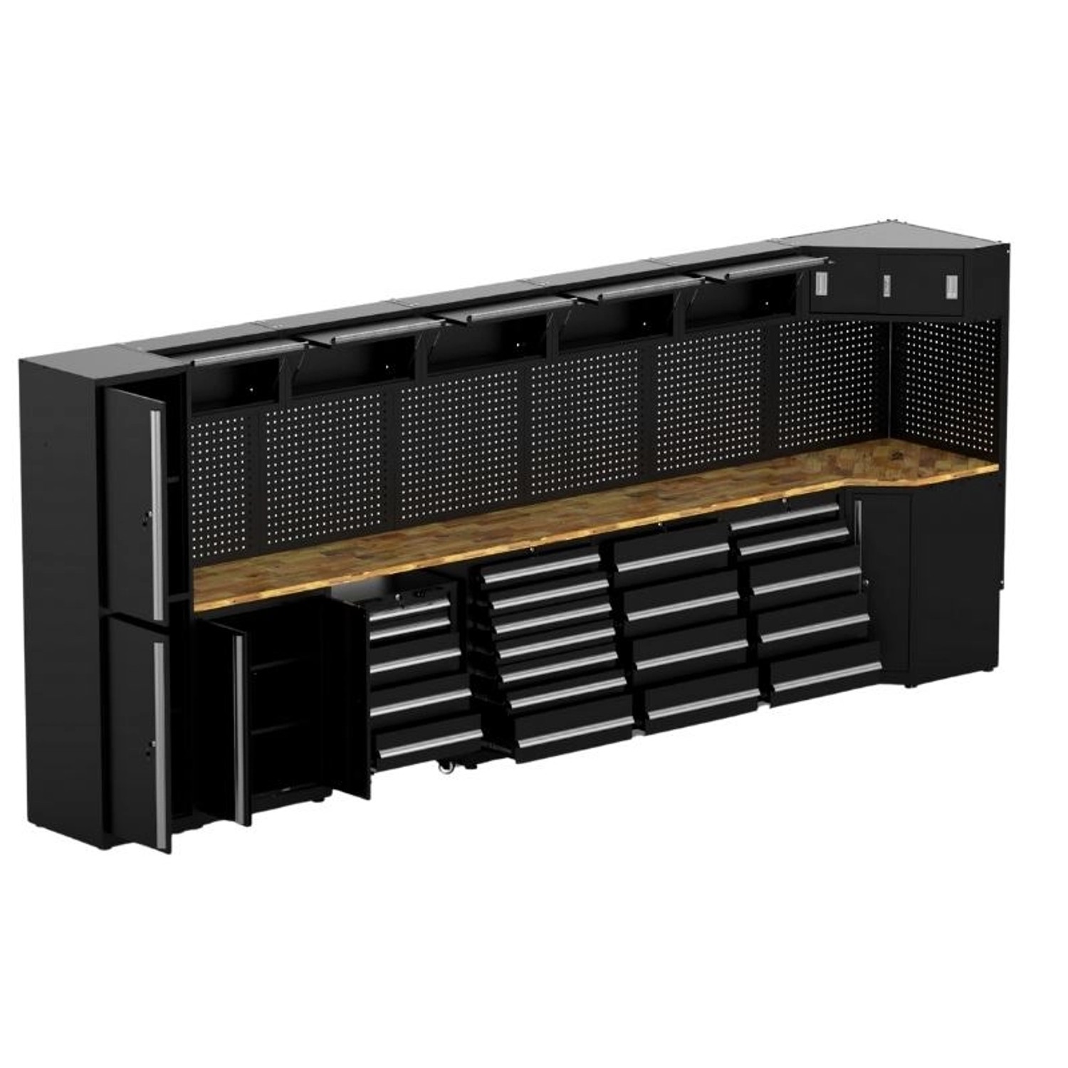 Galaflor Kombinierter Werkzeugschrank Werkzeugwand 2025×5050×550 mm_9