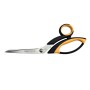 FINNY Tec X Aramid Schere, 20cm, mit gelb-schwarzem Griff für Glasfaser-, Carbon- und Aramidgewebe.