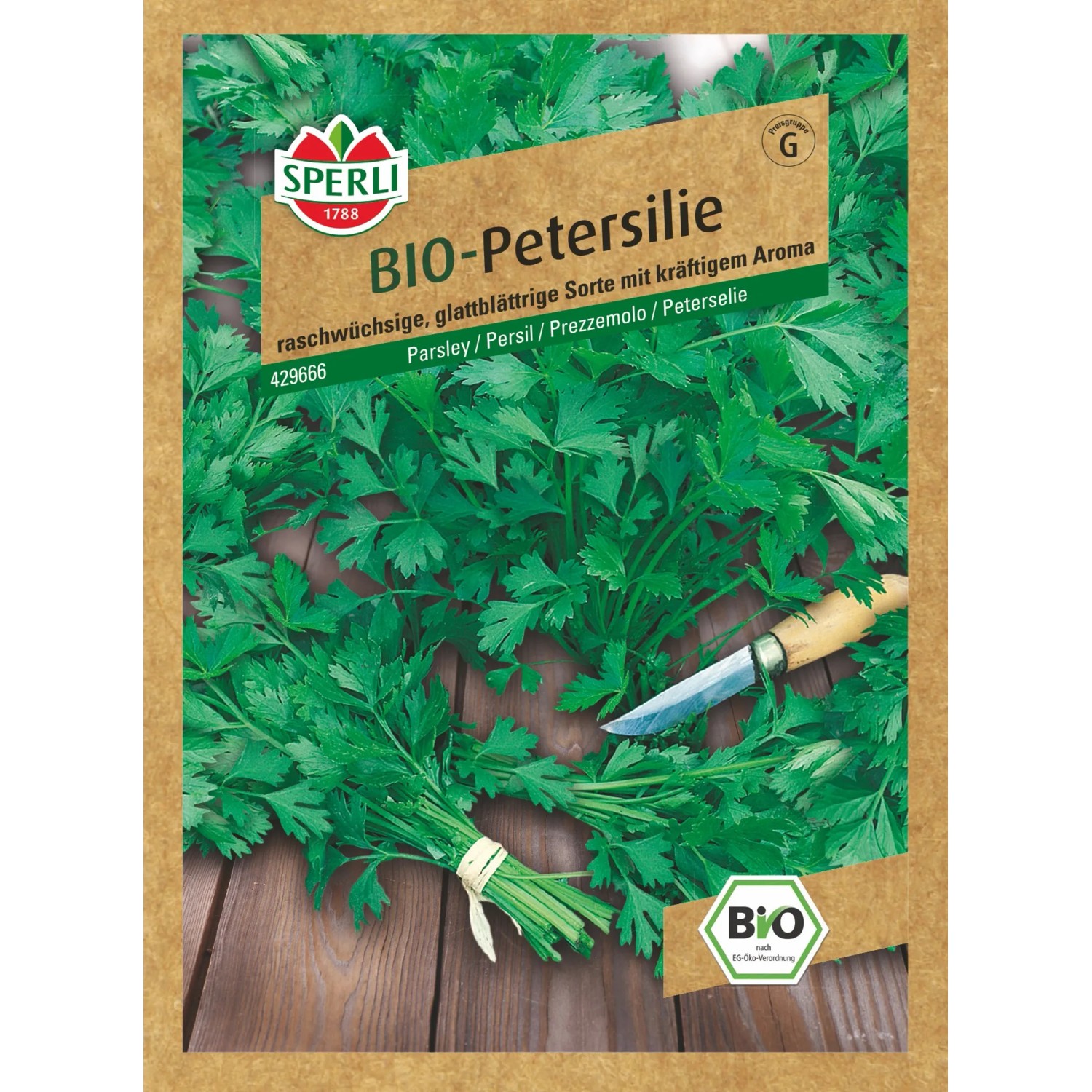 Sperli Petersilie "Laica" Bio