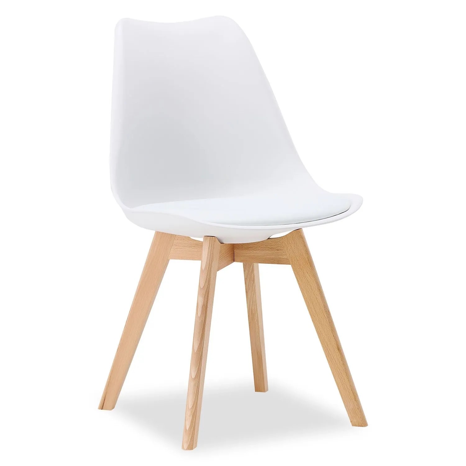 Homestyle4u Küchenstuhl in Weiß 3147