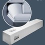 ORAC DECOR C343 LUXXUS Zierleisten Set, 5 Stuckleisten (10m), weiß, für Wand und Decke.