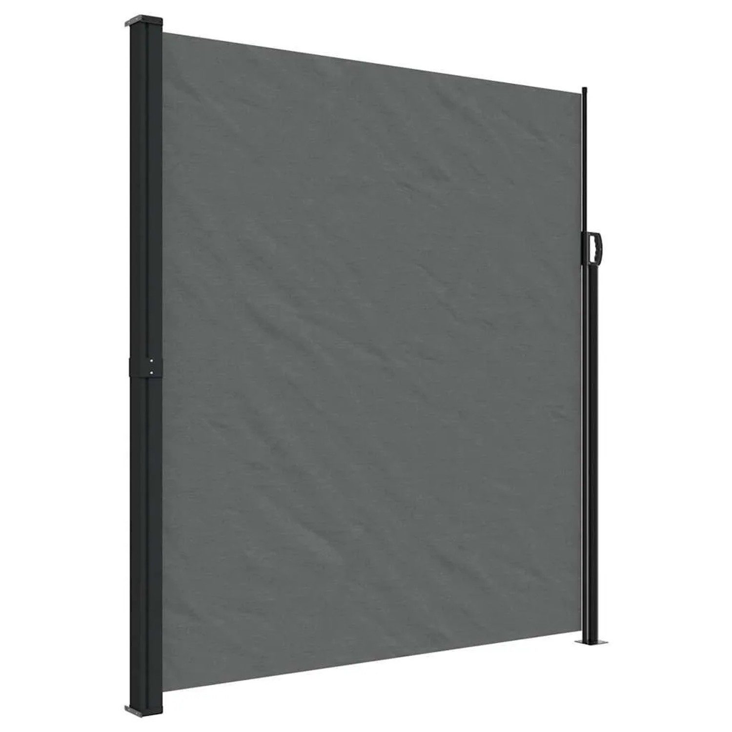 vidaXL Ausziehbare Seitenmarkise Anthrazit 220x300 cm 4004383