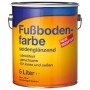 Dose Fussbodenfarbe, seidenglänzend, hellgrau, 5 Liter. Geeignet für Beton und Zement.
