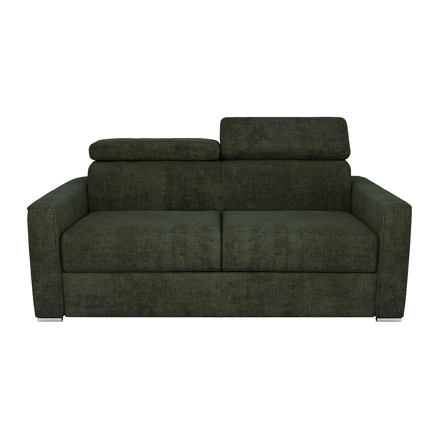 Vente-unique Schlafsofa Vizir Tannengrün 196 cm