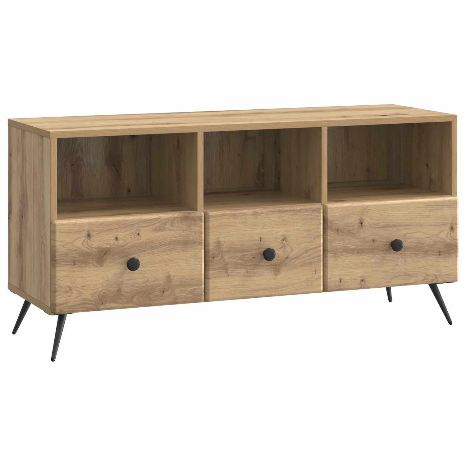 vidaXL TV-Schränk Artisan-Eiche 102 x 34,5 x 50 cm Holzwerkstoff 895604