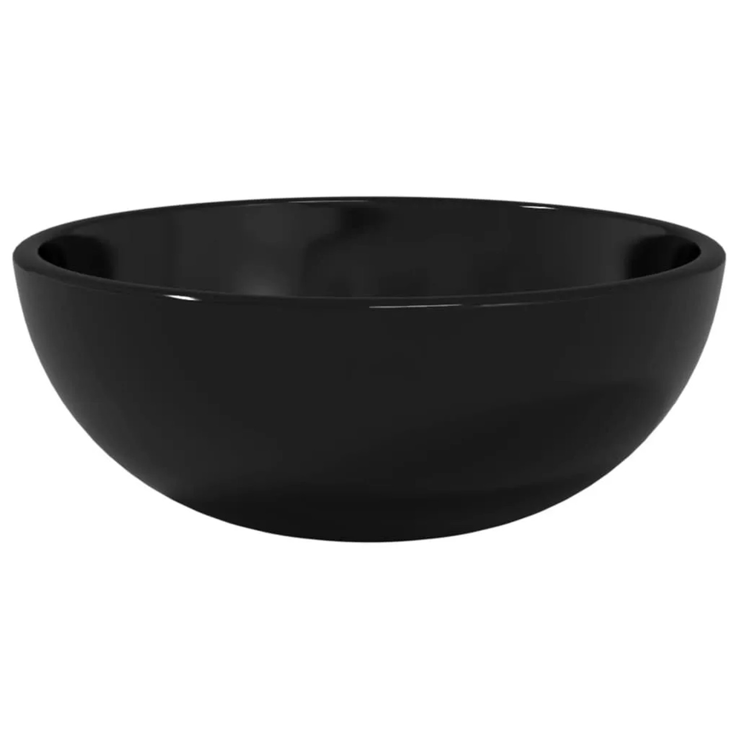 vidaXL Waschbecken Hartglas 30x12 cm Schwarz 345247 günstig online kaufen