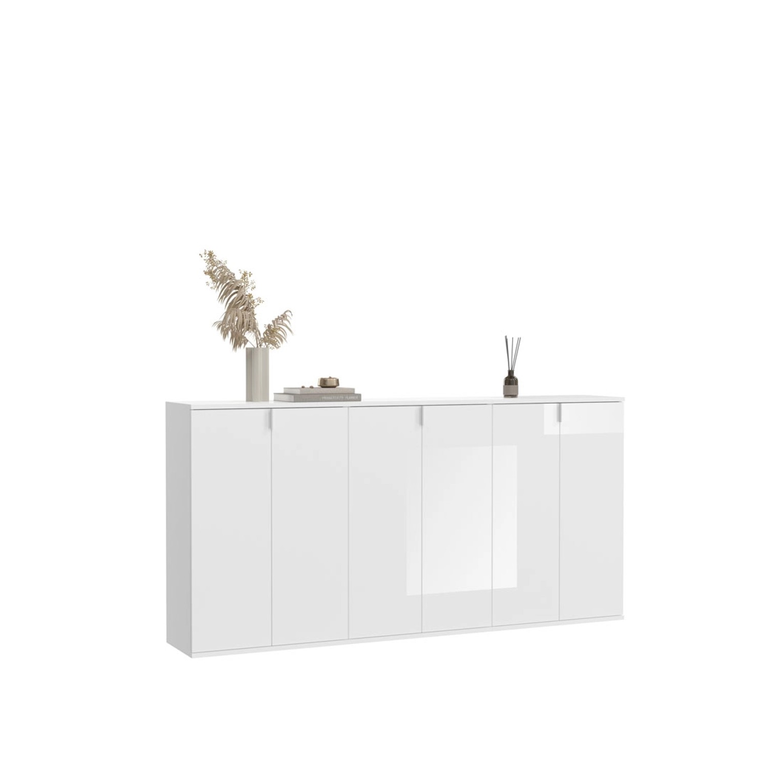 Thumbnail - ebuy24 ProjektX Kommode 6 Türen Weiß