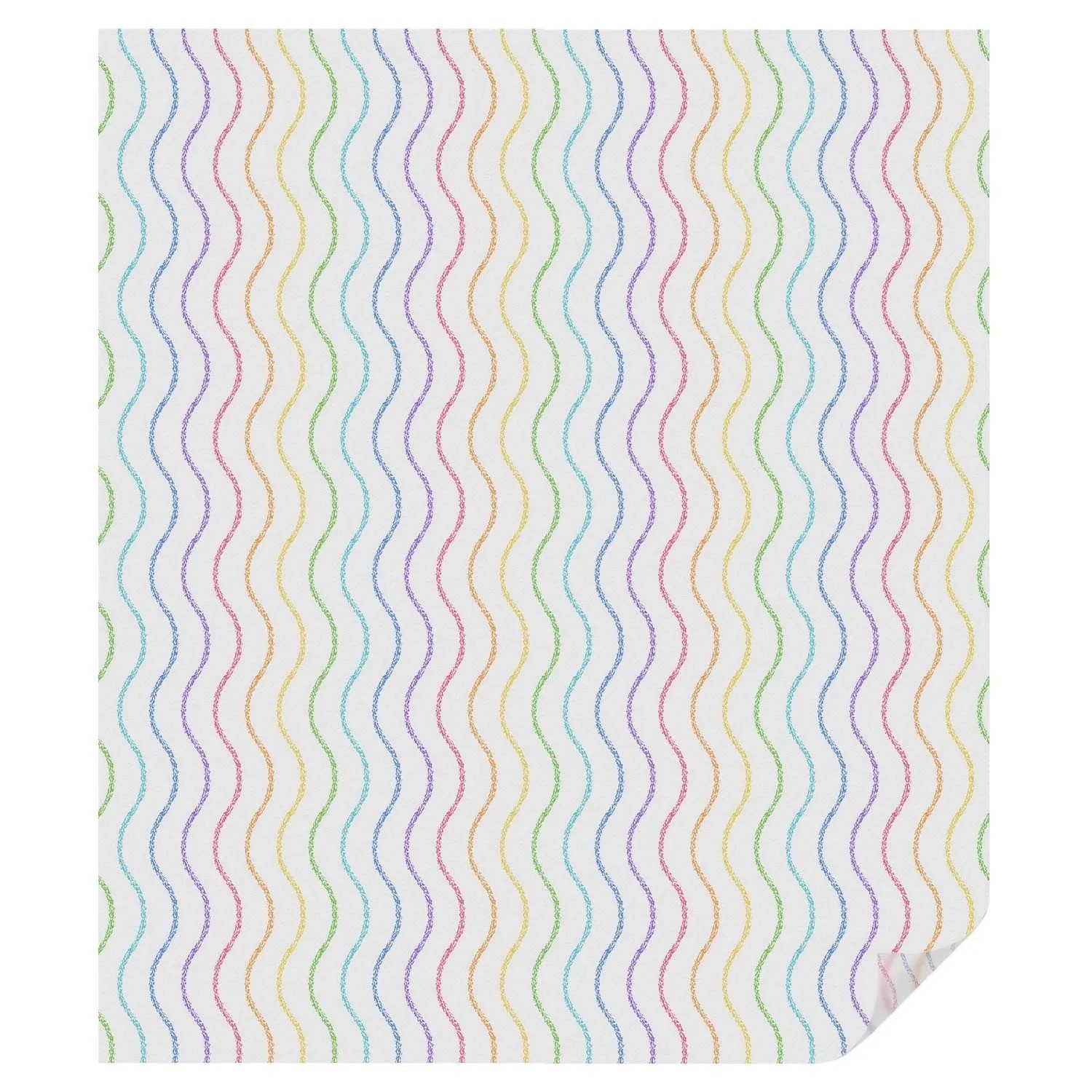 Tulup Fensterfolie Regenbogenlinien Fensterfolie Sichtschutz 100x116 cm Wei günstig online kaufen