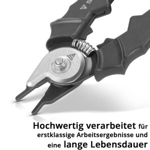 STAHLWERK Düsenzange MIG MAG 15-18 mm 4 in 1 Spezialzange Schweißzange Zange