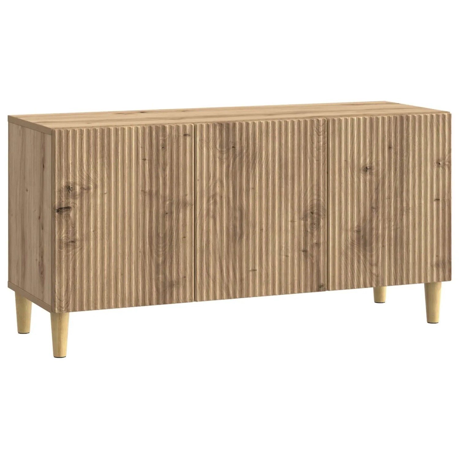 vidaXL TV-Schränk Artisan-Eiche 99 x 34,5 x 50 cm Holzwerkstoff 894724