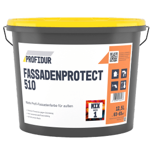 Profidur Fassadenprotect 510 Mix Basis 1 Weiß 12,5 l