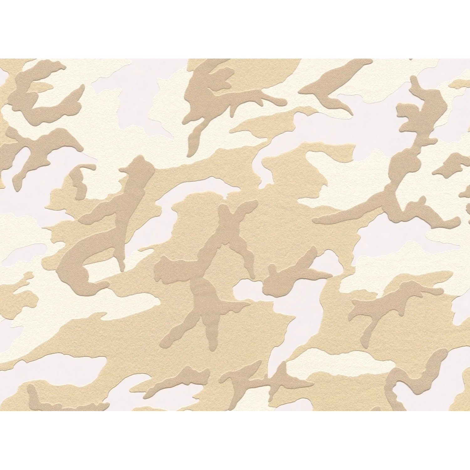 A.S. Création Vliestapete Boys & Girls 6 Camouflage Brau-Beige FSC®
