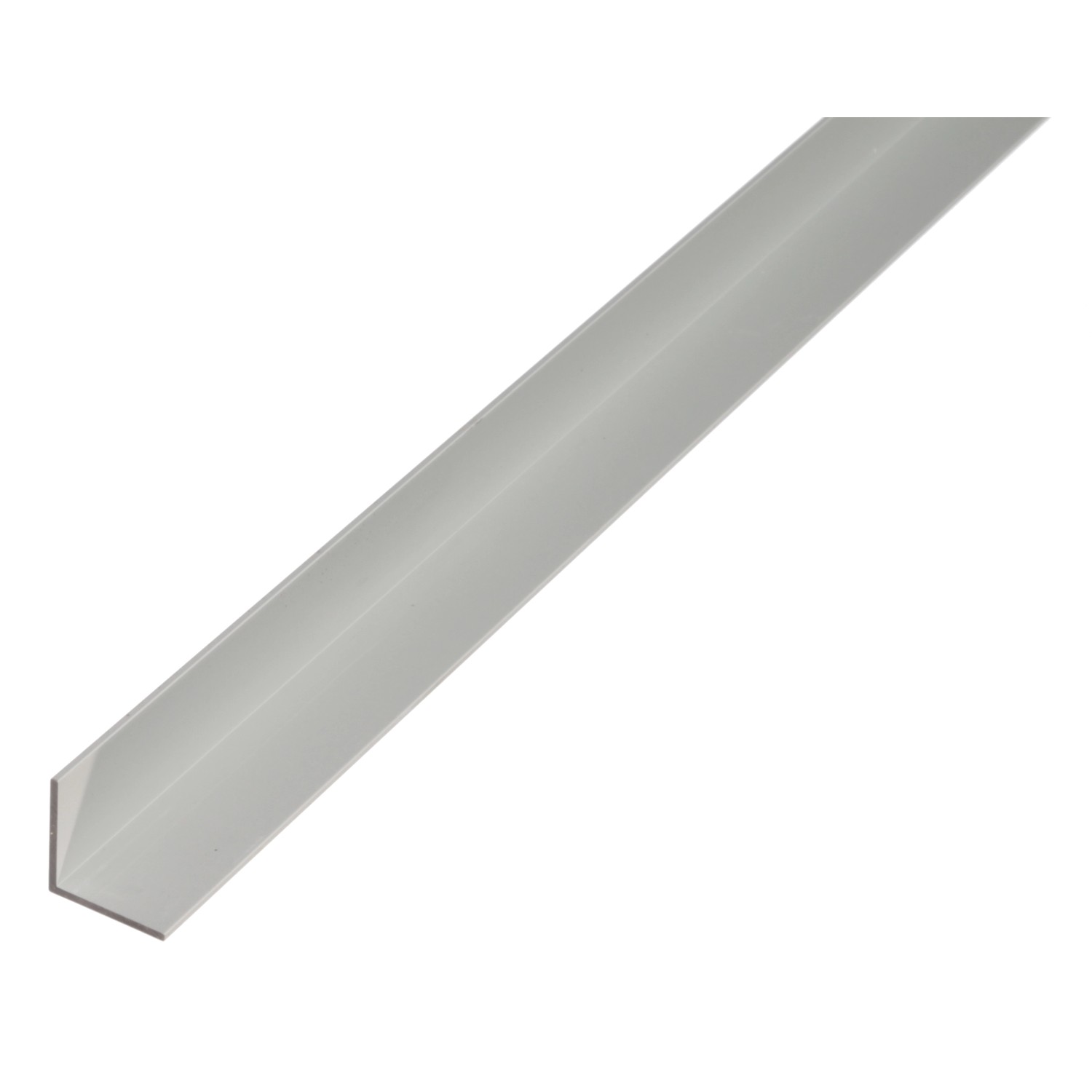 Winkelprofil gleichschenklig Aluminium 10 mm x 10 mm x 1.000 mm Silber