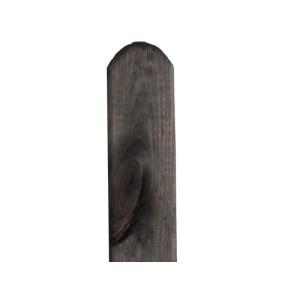 Woodtex Pfosten Kiefer Rundkopf Grau