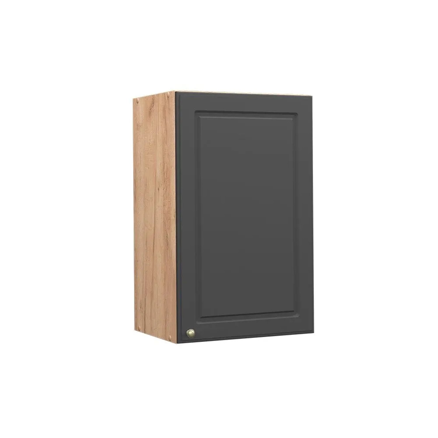 Vicco Hängeschrank Fame-Line Hängender Küchenschrank Anthrazit-Gold Goldkraft Eiche 45 cm
