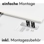 Montagezubehör für kalb LED Badleuchte/Spiegellampe in Chrom, inklusive Schrauben und Dübel.