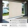Tectake Senkrechtmarkise Eloise Verschiedene Größen Uv Beständig und Wasserabweisend 200 x 250 cm 10 x 200 x 250 cm Beige_2