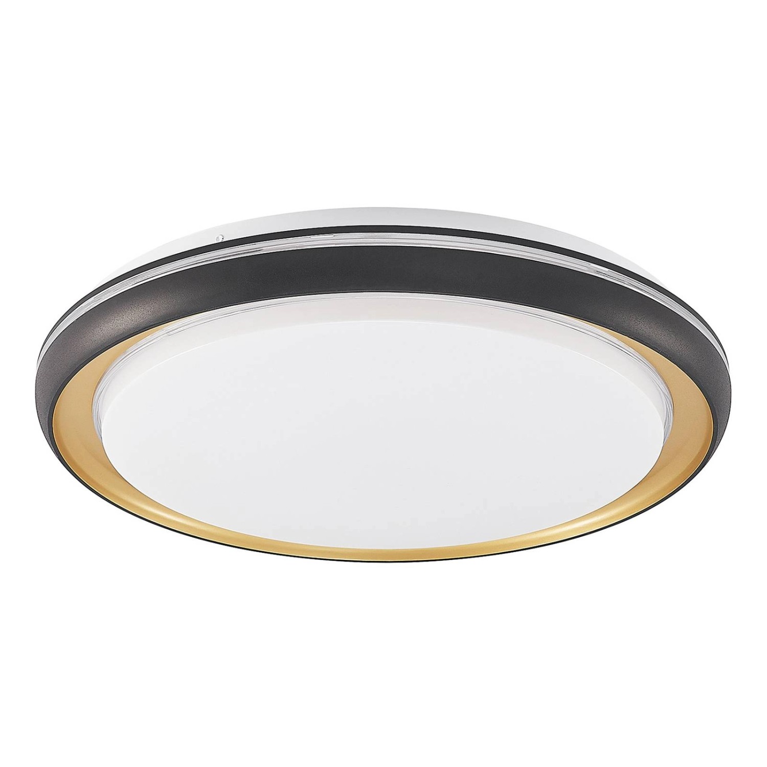 Lindby LED Deckenleuchte Melchioris 9924019 Dimmbar mit Leselampe Modern in günstig online kaufen