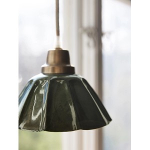 PR Home Emmi Pendelleuchte, kleine grüne Hängelampe im skandinavischen Design.