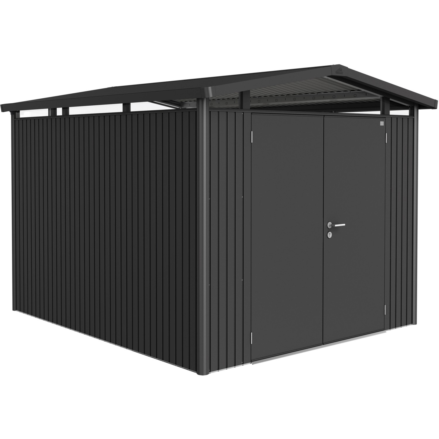Biohort Gerätehaus Panorama P5 7,63 m², 273 x 318 x 227 cm ( B x T x H)