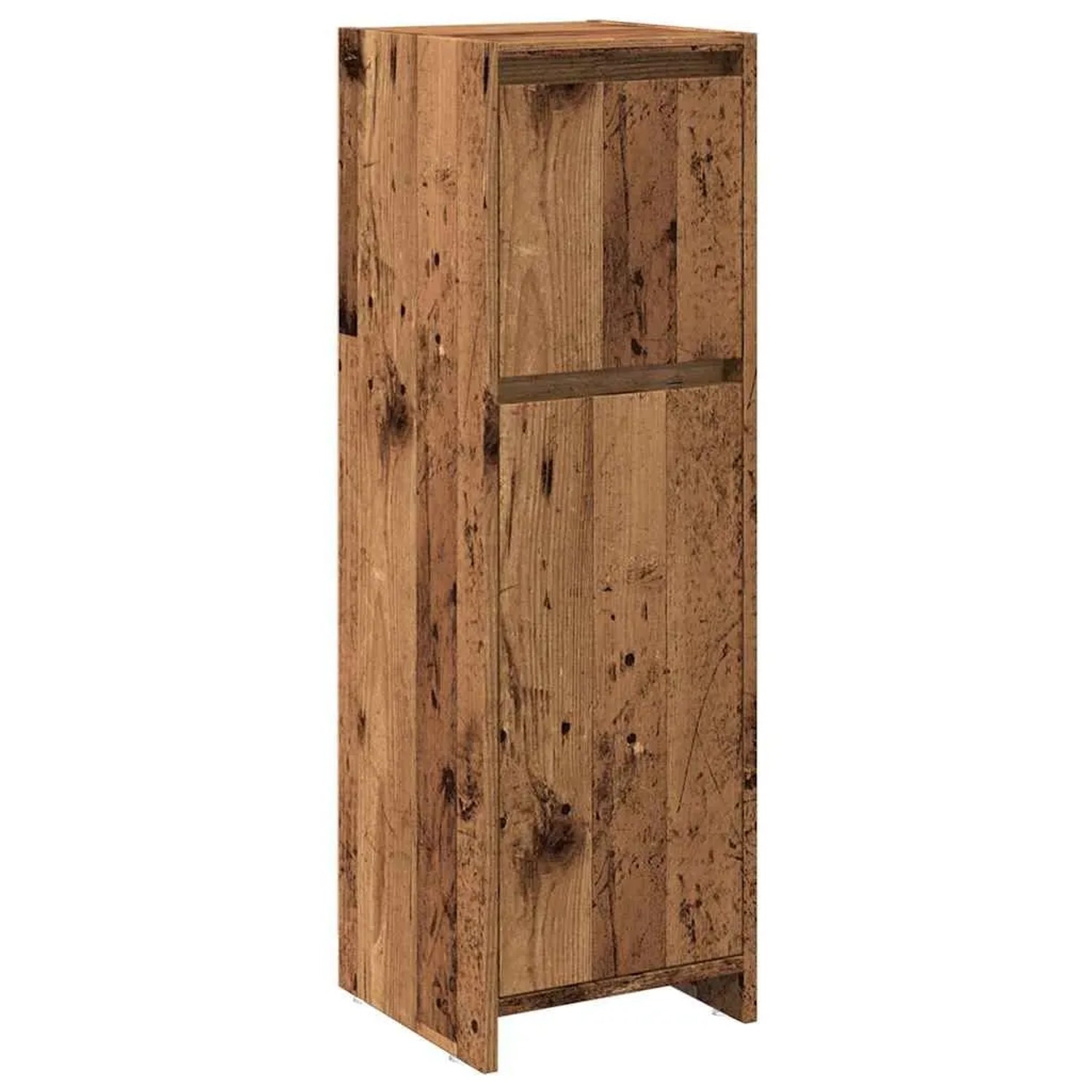 vidaXL Badschrank Altholz-Optik 30x30x95 cm Holzwerkstoff 856061 günstig online kaufen