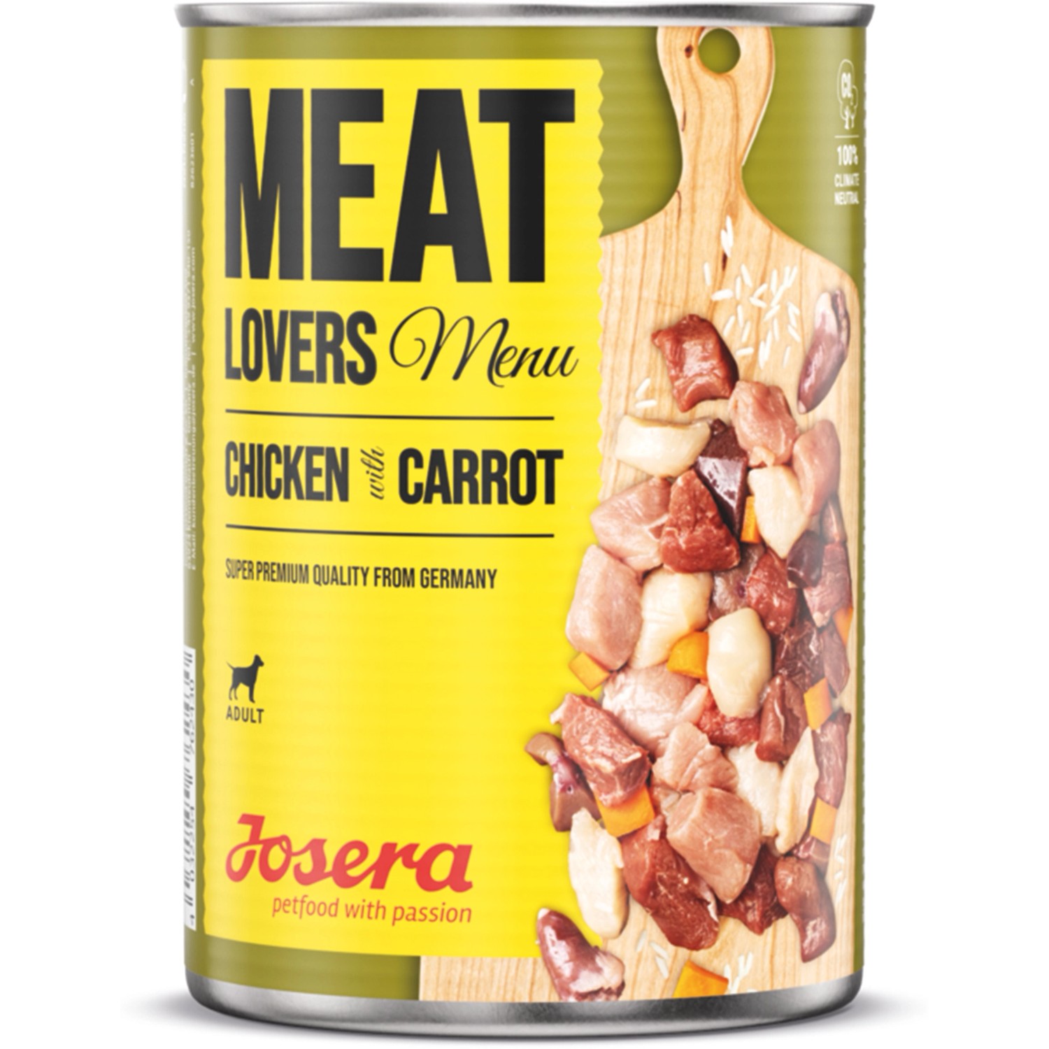 Josera Hunde-Nassfutter Meat Lovers Menu Chicken with Carrot 400 g
