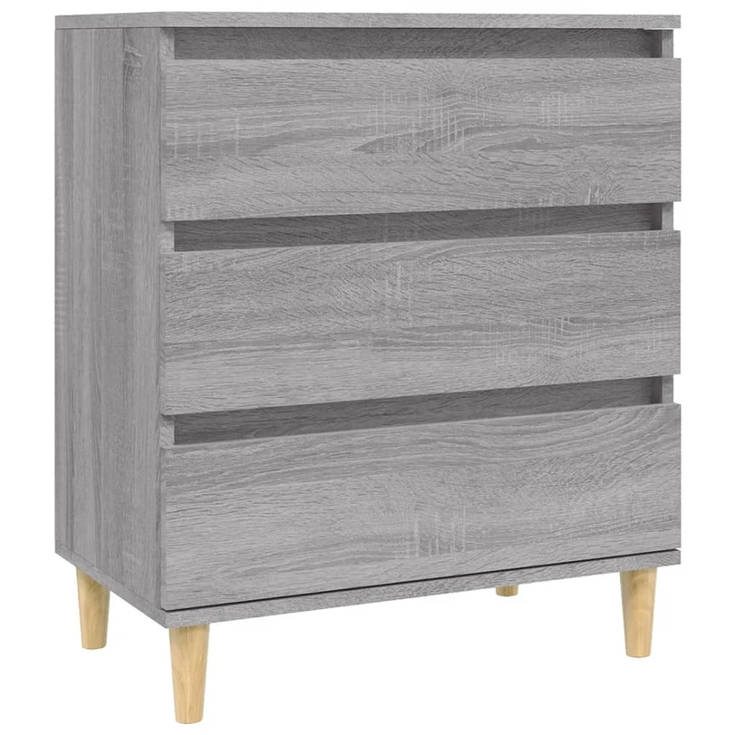vidaXL Sideboard Grau Sonoma 60x35x70 cm Holzwerkstoff 823046