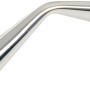 Glänzender, verchromter Möbelgriff 911 aus Metall.