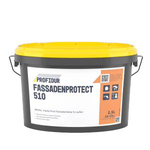 Profidur Fassadenprotect 510 Weiß 2,5 l