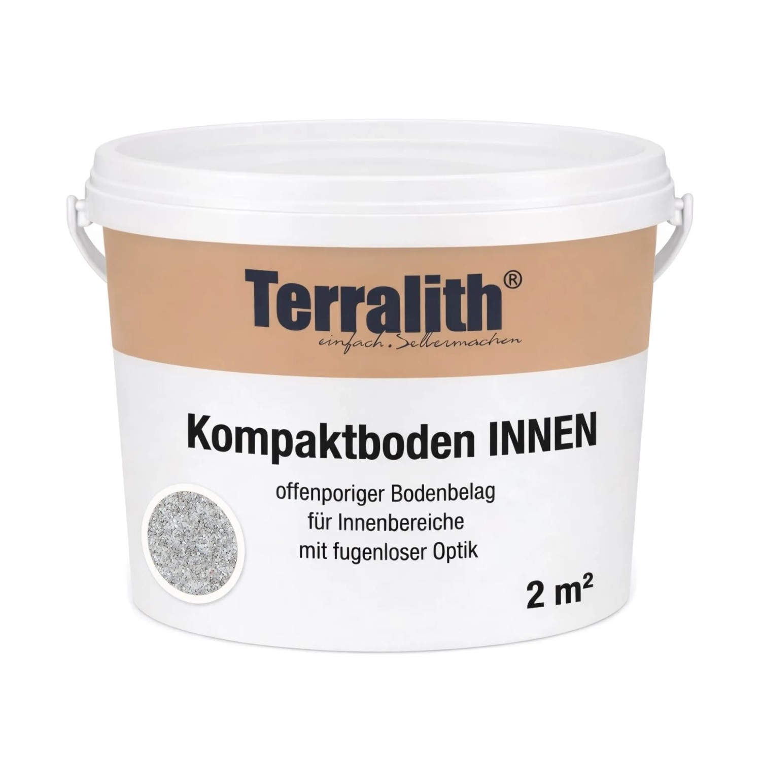 Terralith Kompaktboden Mix Pisa für 2 m²