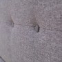 Homestyle4u Polsterbett mit Matratze 120x200 Lattenrost Doppelbett Grau 2280_5