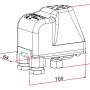 Wiltec Druckschalter Sk-9 380V 3-Phasig Druckwächter Hauswasserwerk Pumpen_5