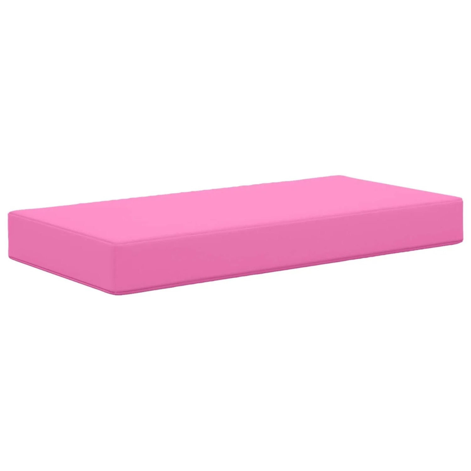 vidaXL Sitzkissen Rosa 80 x 40 x 8 cm 100 % Polyester 900963