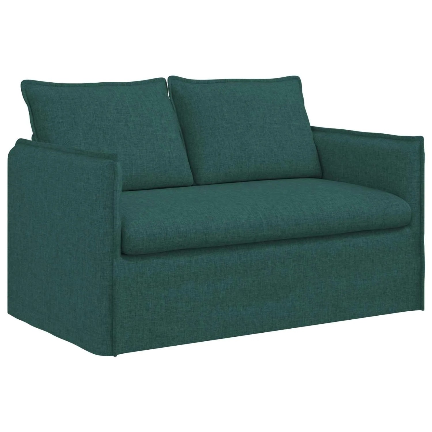 vidaXL Sofa Dunkelgrün 136 x 82 x 85 cm Stoff 42024514