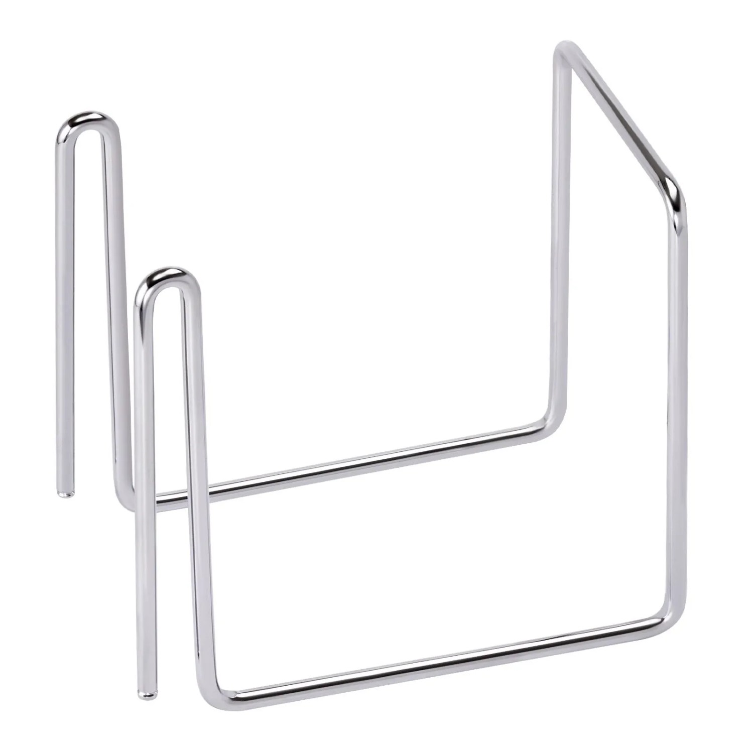 SOTECH Verchromter Zeitungshalter für Metropolis Abfallsammler Mülleimer Abfallsystem Papierhalter