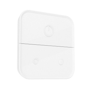 Weißer Eglo Connect Zigbee Wandschalter zum Dimmen und Ändern der Lichtfarbe.