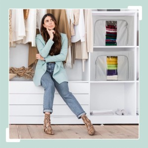 Relaxdays Aufbewahrungstaschen Set Polyester Grau Transparent mit Sichtfenster Stapelbar 2 x 100 L 40 cm x 60 cm x 42 cm