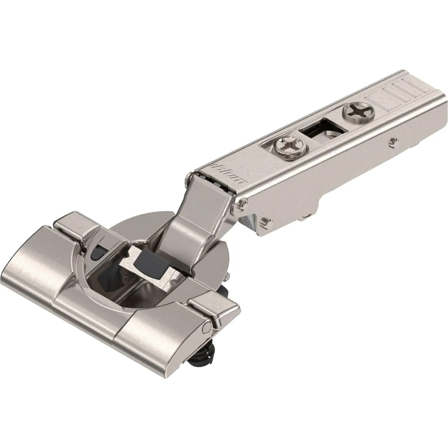 Blum Scharnier Clip Top Blumotion 110 Grad Gerade mit Feder Vernickelt Inserta